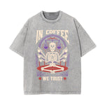 In Coffee We Trust Graphic Tee-INNBLAC Fashion Apparel