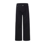 Solid Color Casual Pleated Trousers-INNBLAC Fashion Apparel