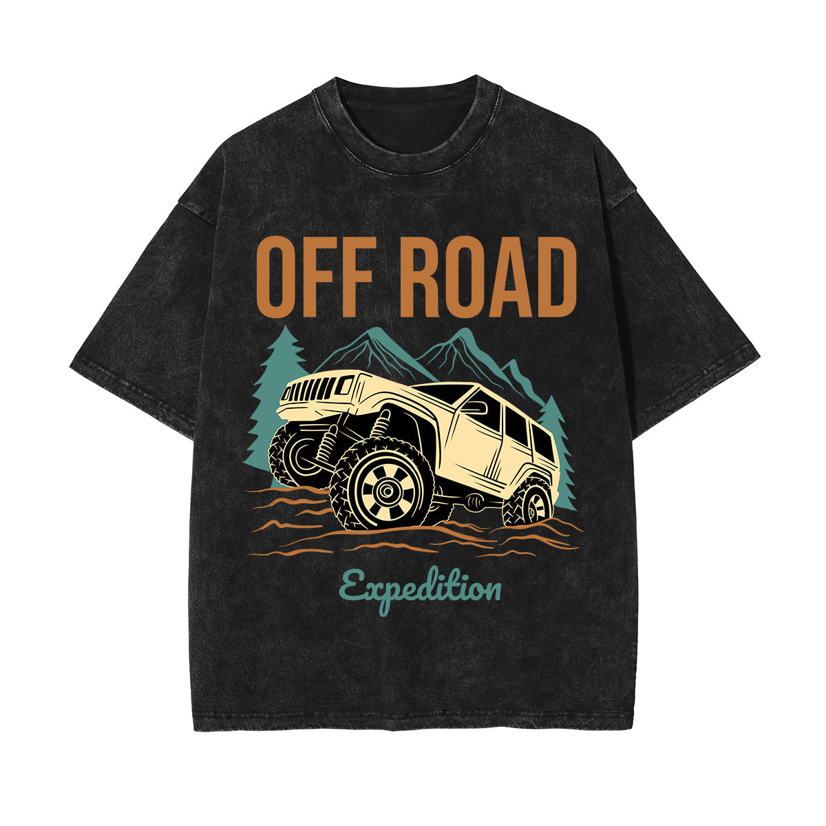 Off Road Expedition Graphic Tee-INNBLAC Fashion Apparel