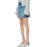 Classic Blue Denim Mini Skirt