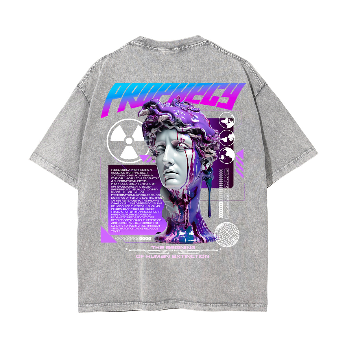 Renaissance Futuristic Streetwear Graphic Tee-INNBLAC Fashion Apparel