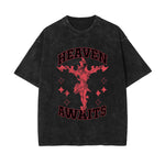 Heaven Awaits Christian Graphic Tee-INNBLAC Fashion Apparel