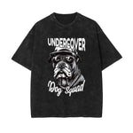 Boss Dog Stone Wash Graphic Tee-INNBLAC Fashion Apparel