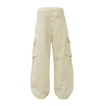 Minimalist Spliced Relaxed Athletic Pants