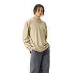 Solid Long-Sleeve Cotton T-Shirt 270gsm