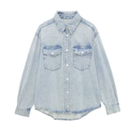Women's Loose Fashion Classic Denim Shirt Jacket