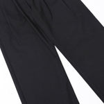 Solid Color Casual Pleated Trousers-INNBLAC Fashion Apparel