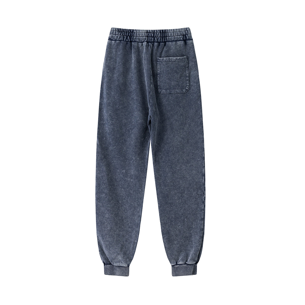 Acid Wash Relaxed Tapered Sweatpants-INNBLAC Fashion Apparel