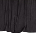 Black Button-Front Strappy Midi Dress
