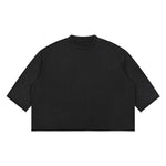 Heavyweight Vintage Wash Relaxed Fit Raw Edge T-Shirt