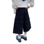 Deep Indigo Skate Fit Denim Shorts