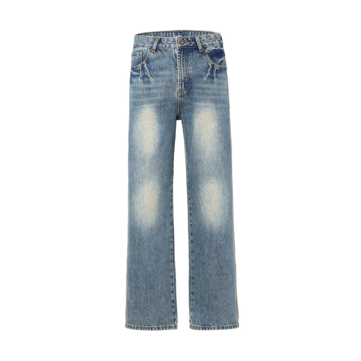 Cleanfit Baggy Washed Faded Jeans-INNBLAC Fashion Apparel