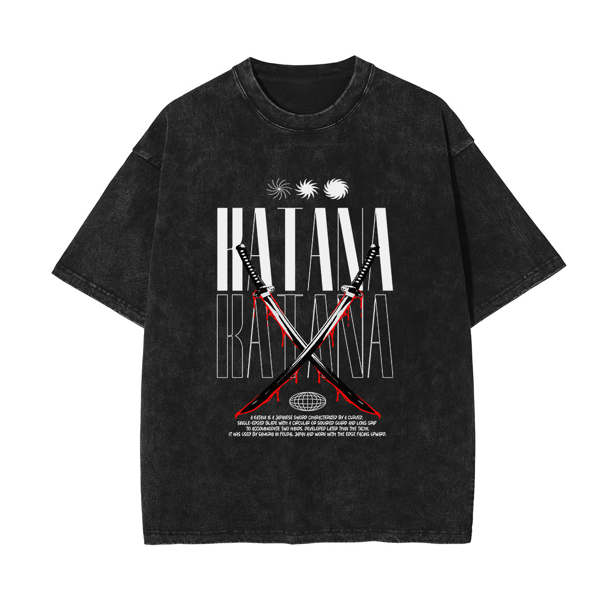 Katana Japanese Graphic Tee-INNBLAC Fashion Apparel