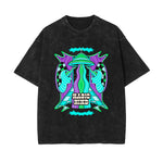 Magic Mind Psychedelic Stone Wash Graphic Tee-INNBLAC Fashion Apparel