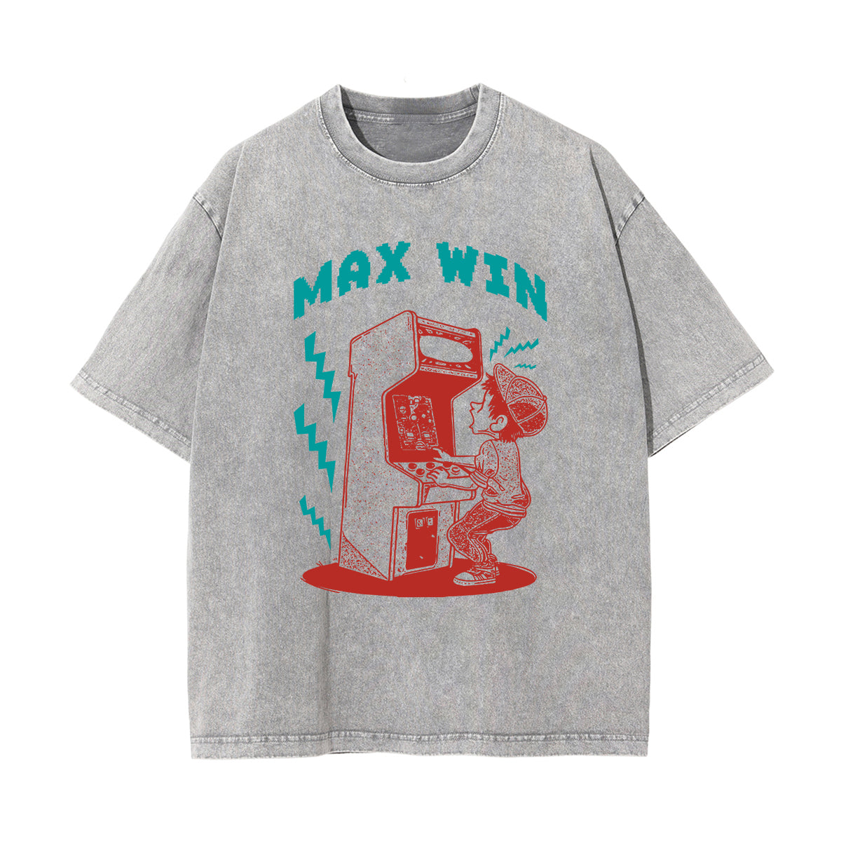 Max Win Gaming Graphic Tee-INNBLAC Fashion Apparel