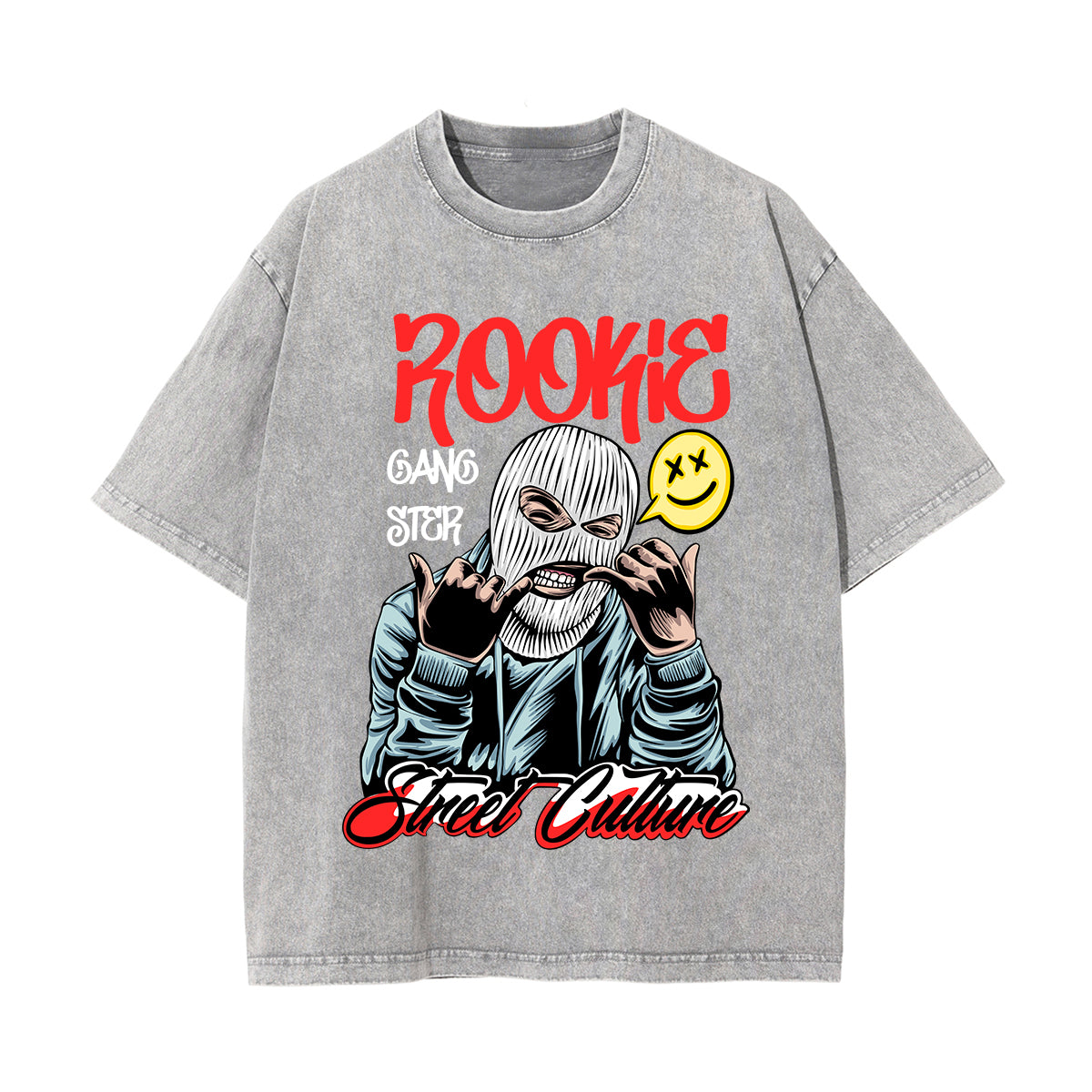 Rookie Street Culture Graphic Tee-INNBLAC Fashion Apparel