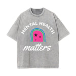 Mental Health Matters Graphic Tee-INNBLAC Fashion Apparel