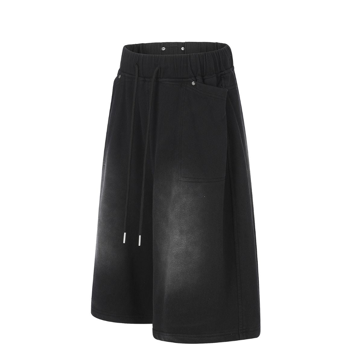 Vintage Washed Oversized Sweat Shorts