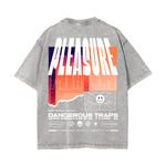 Pleasure Urban Streetwear Graphic Tee-INNBLAC Fashion Apparel