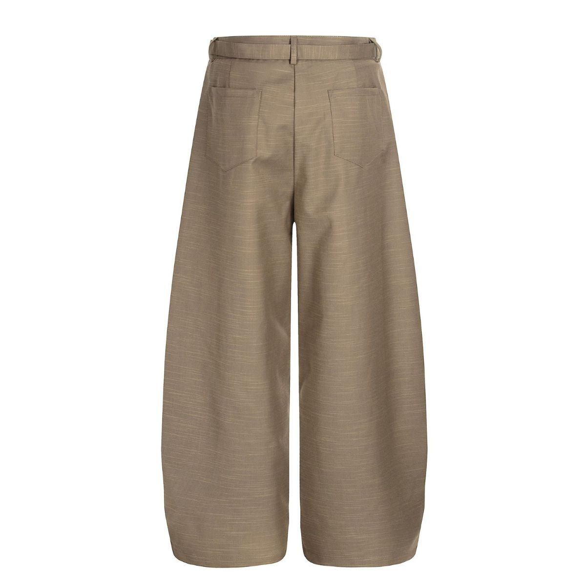 Washed Utility Wide-Leg Cargo Pants