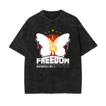 Butterfly Streetwear Graphic Tee-INNBLAC Fashion Apparel