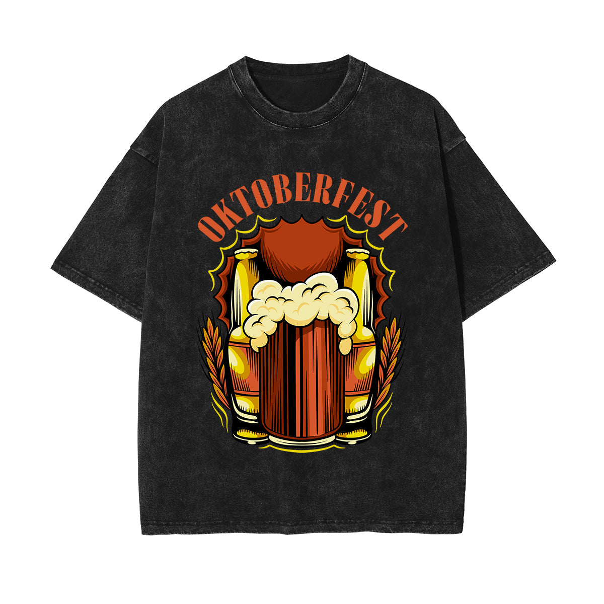 Oktoberfest Retro Graphic T Shirt-INNBLAC Fashion Apparel