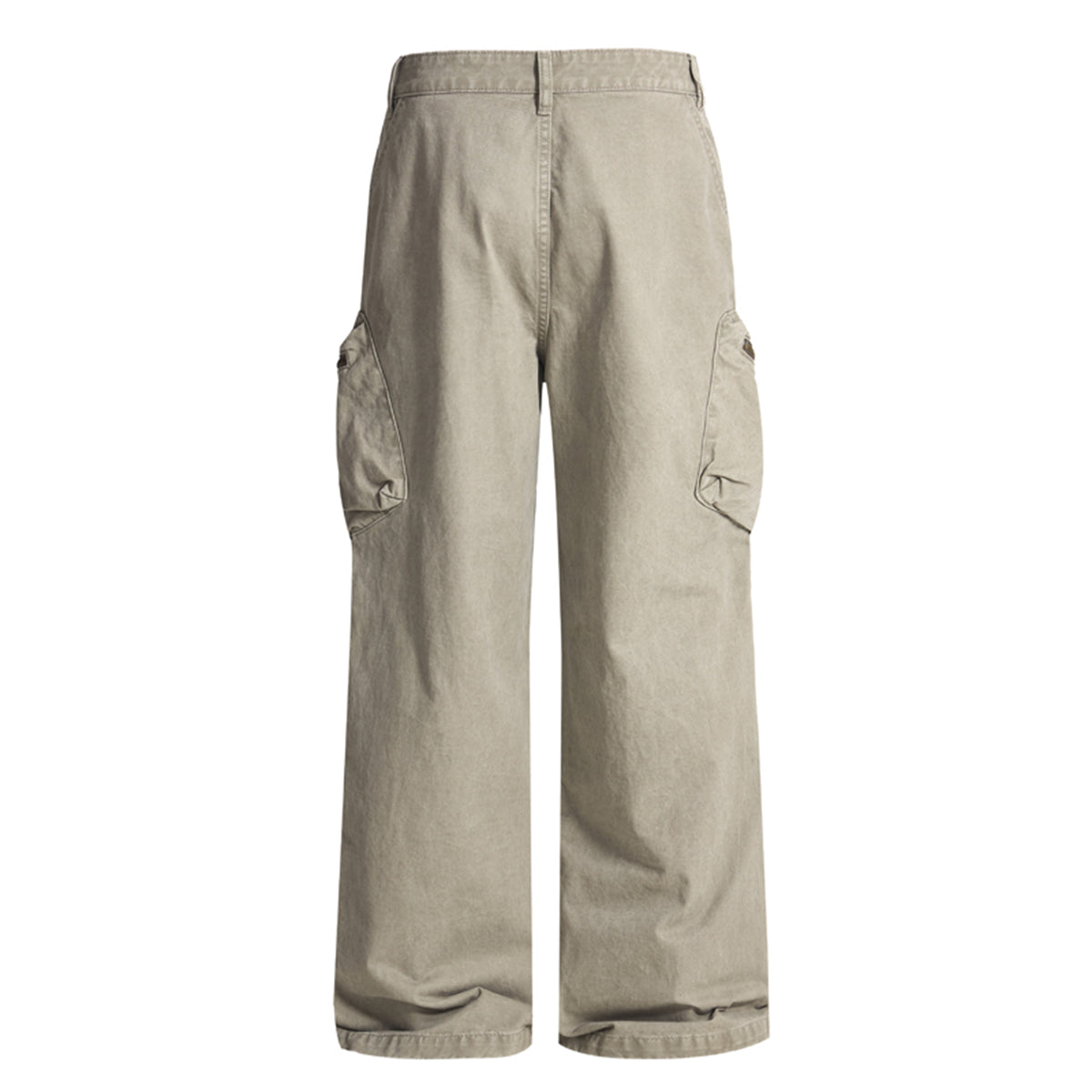 Relaxed Fit Tactical Cargo Zipper Pants