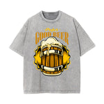 Proper Good Beer Graphic Tee-INNBLAC Fashion Apparel