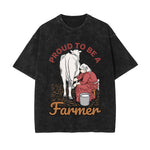 Proud To Be A Farmer Graphic Tee-INNBLAC Fashion Apparel