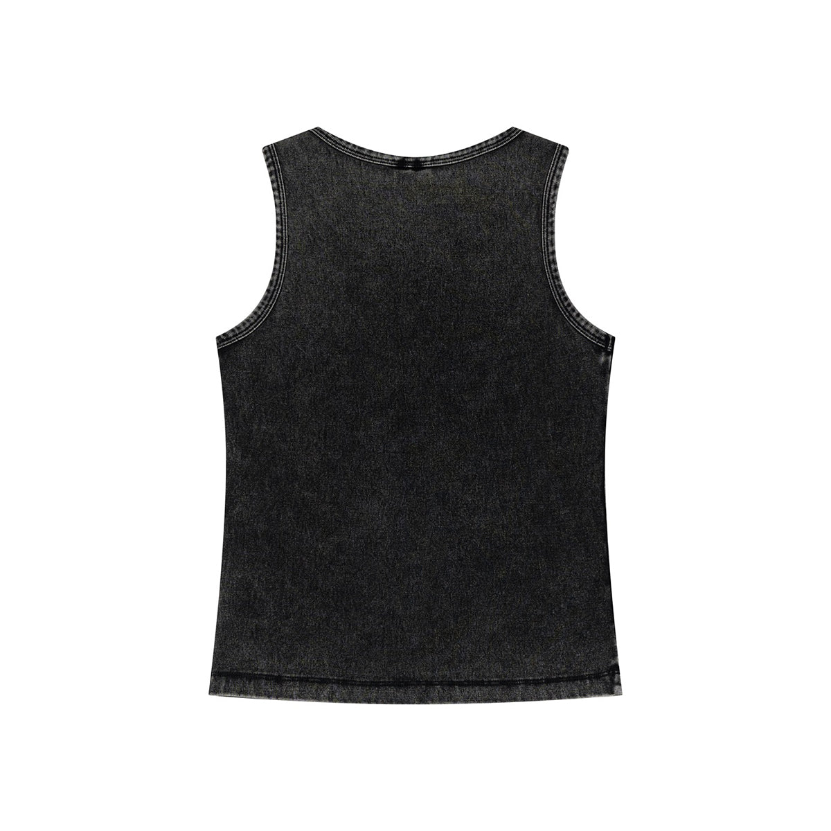 Women's Washed Faded Sleeveless Tee 315gsm