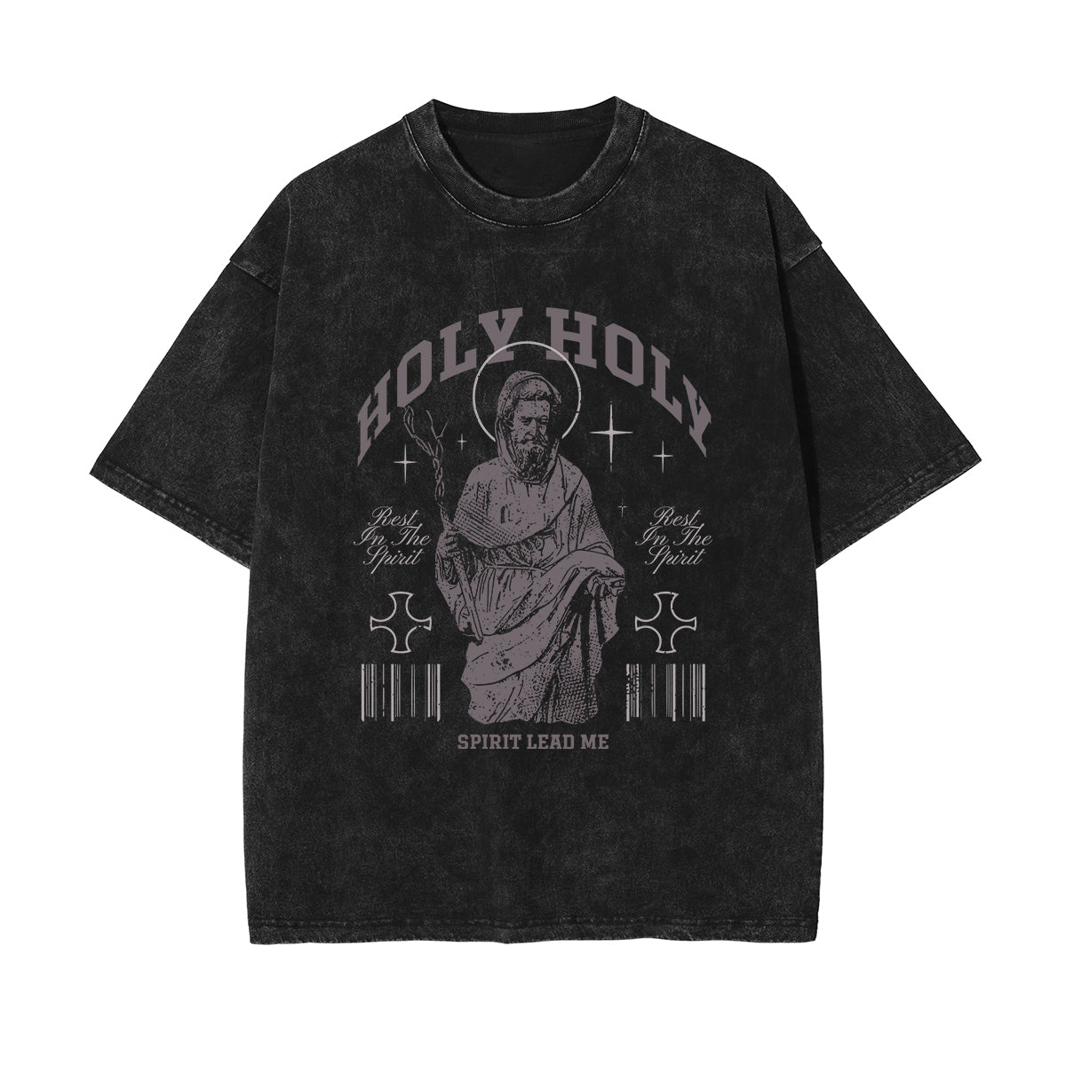 Holy Holy Christian Graphic Tee-INNBLAC Fashion Apparel