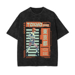 Tokyo Y2k Streetwear Graphic Tee-INNBLAC Fashion Apparel