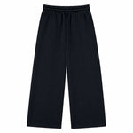 Quiet Luxury Old Money Style 320G Flower-Sand Straight-Leg Trousers