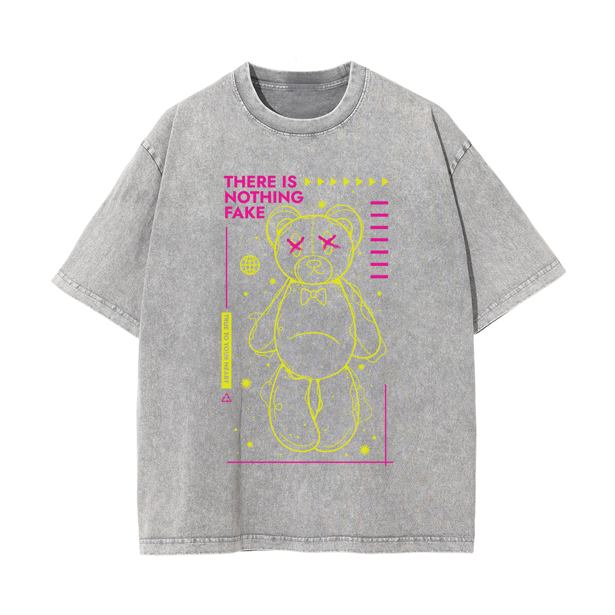 Teddy Bear Urban Streetwear Graphic Tee-INNBLAC Fashion Apparel