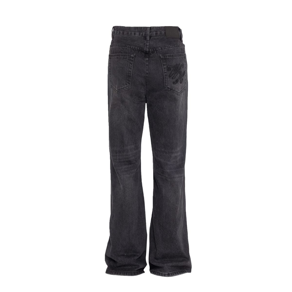 Vintage Washed Slim Flare Jeans