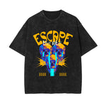 Escape The Fate Brutalism Graphic Tee-INNBLAC Fashion Apparel