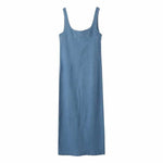 Light Blue Denim Slip Dress