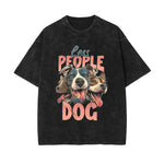 Less People More Dogs Graphic Tee-INNBLAC Fashion Apparel