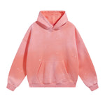 Destroyed Oversized Acid Wash Bleach Splatter Hoodie