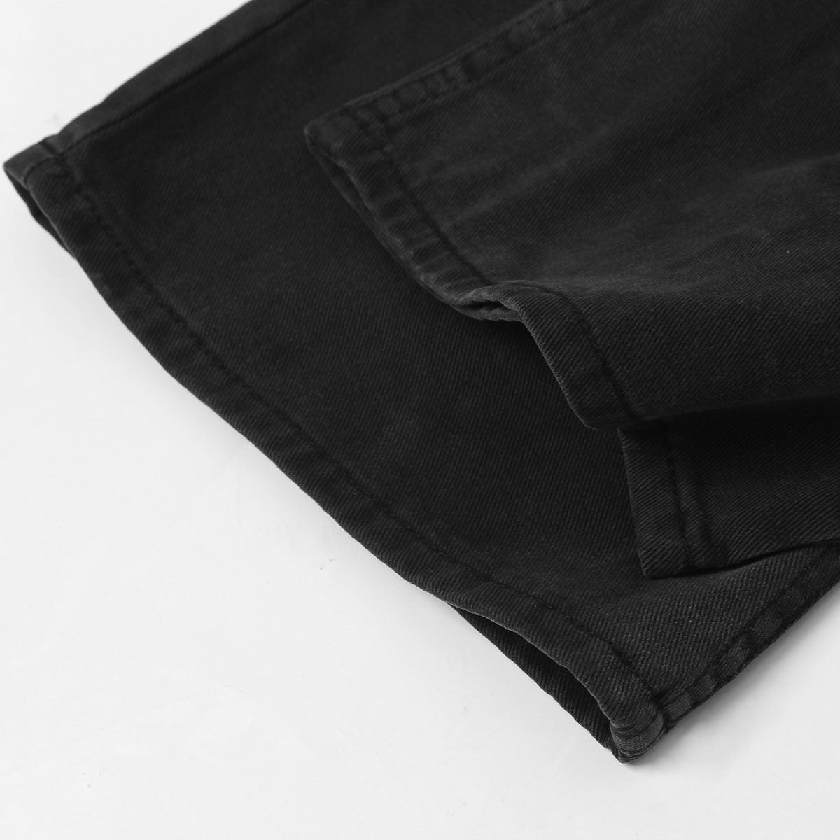 Relaxed Straight Washed-Faded Jeans
