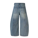 Wide-Leg Baggy Retro Jeans