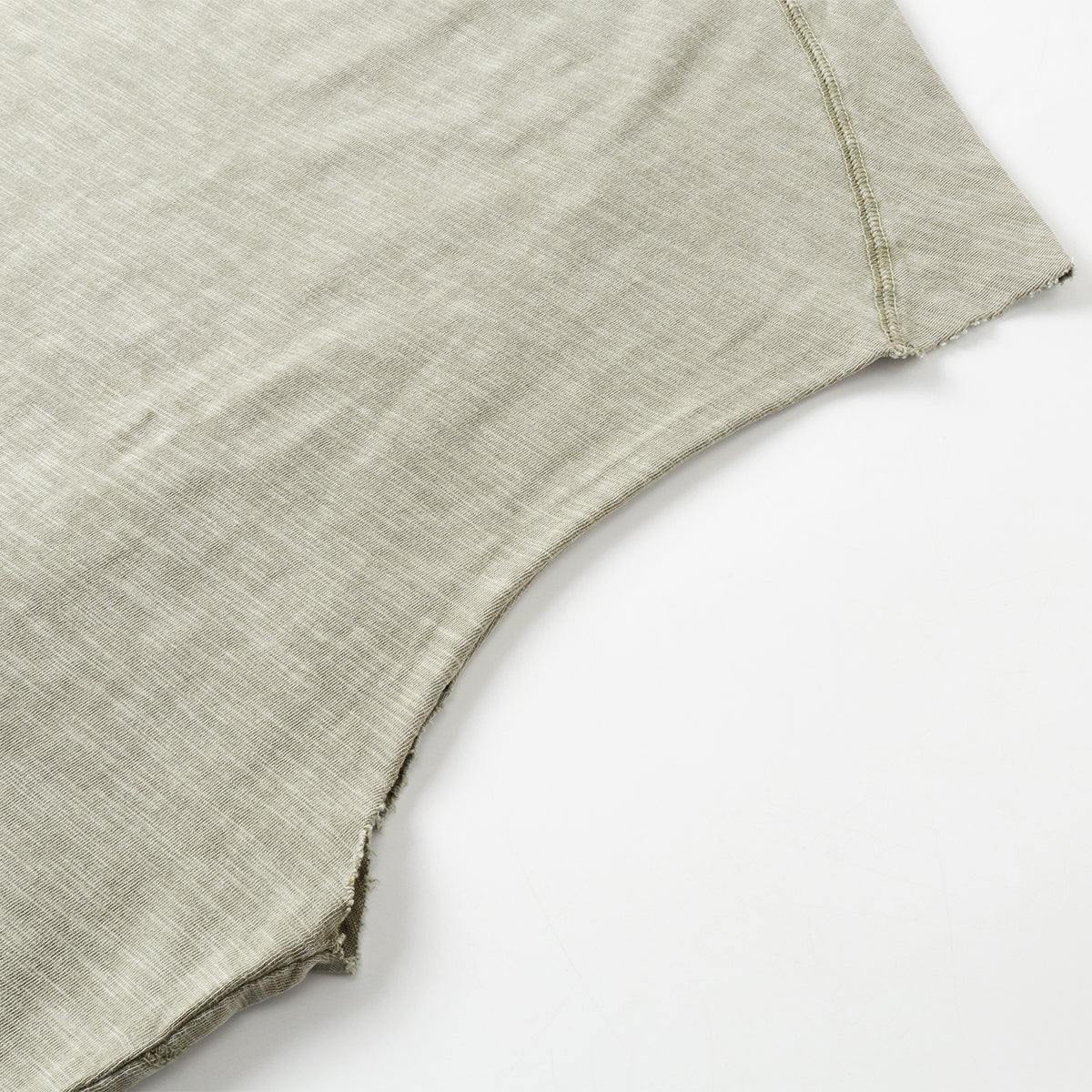 Raw Edge Distressed Studded Sleeveless Tee