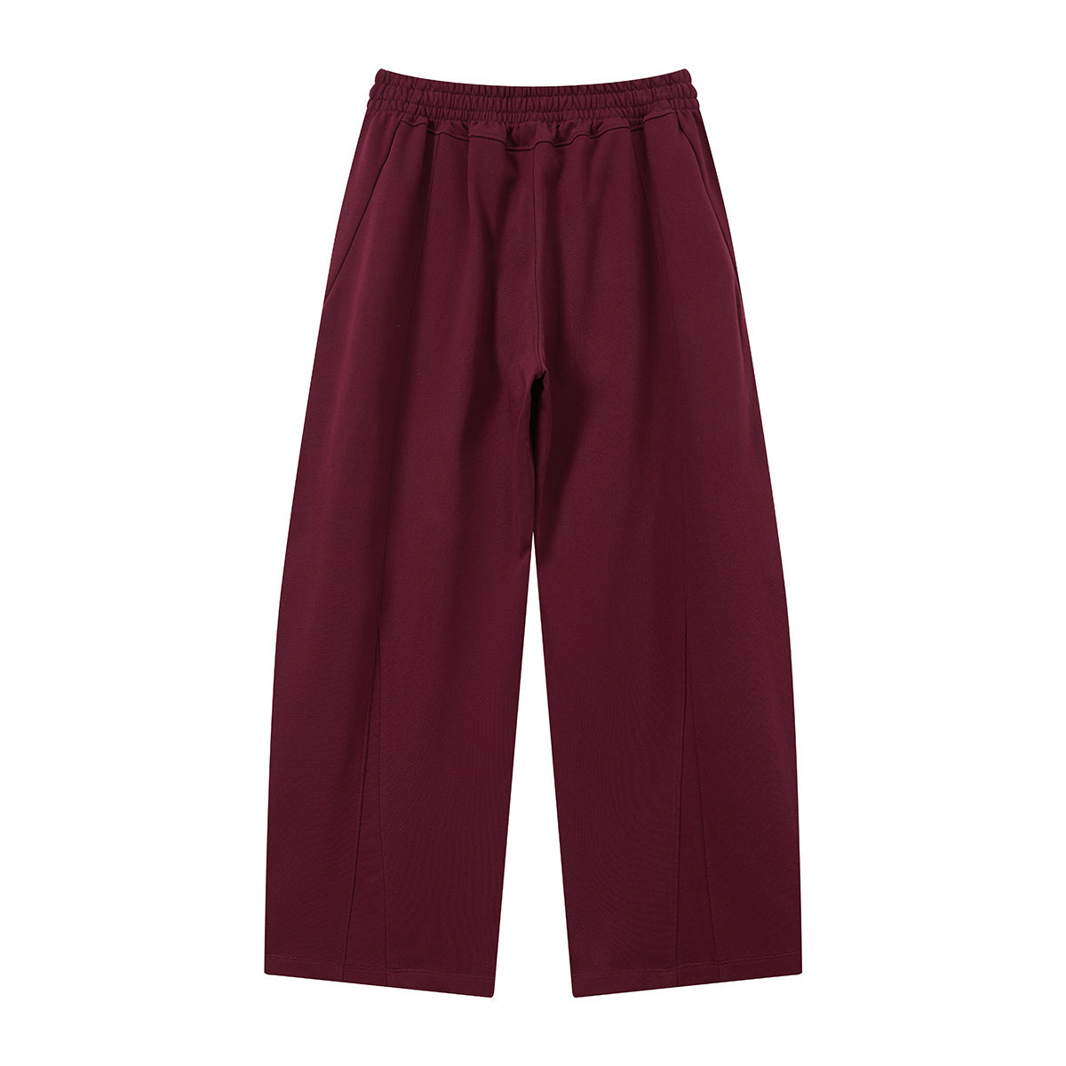 Minimalist Wide-Leg Elastic Waist Pants