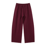 Minimalist Wide-Leg Elastic Waist Pants