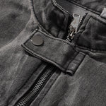 Streetwear Vintage Wash Denim Jacket