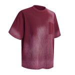 Gradient Fade Oversized Pocket Streetwear Tee
