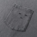 Utility Pocket Distressed Washed Oversized Street Tee