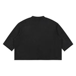 Heavyweight Vintage Wash Relaxed Fit Raw Edge T-Shirt