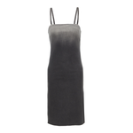 Ombre Denim Spaghetti Strap Midi Dress