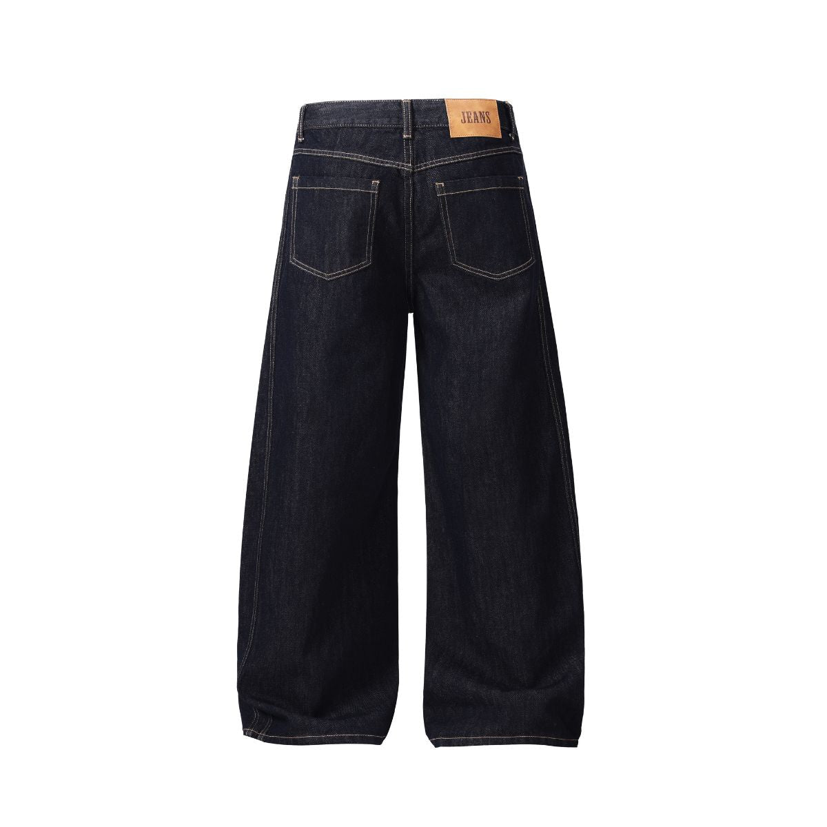 Men's Barrel-Leg Seam Jeans-INNBLAC Fashion Apparel